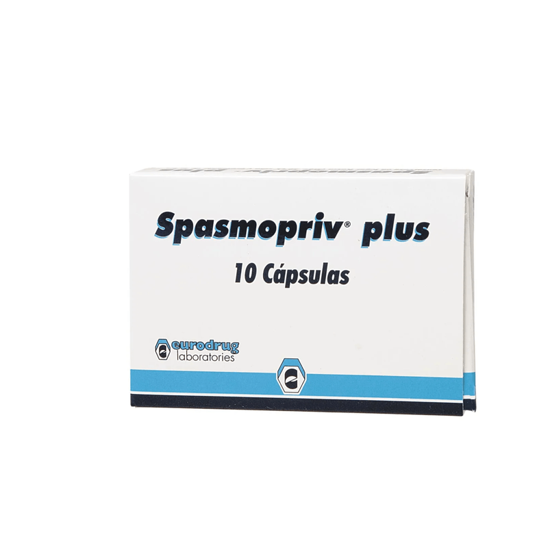 Spasmopriv Plus Cápsulas Antiespasmódico 10