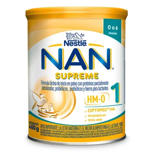 Nan Supreme 1 Fórmula Infantil Lata 400 Gr