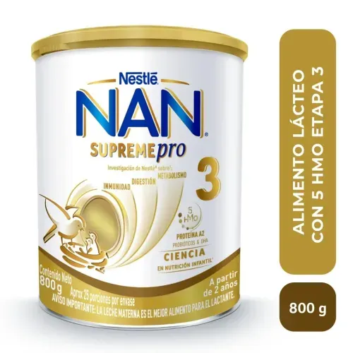 Nan Supreme 3 Fórmula Infantil Lata 800 Gr
