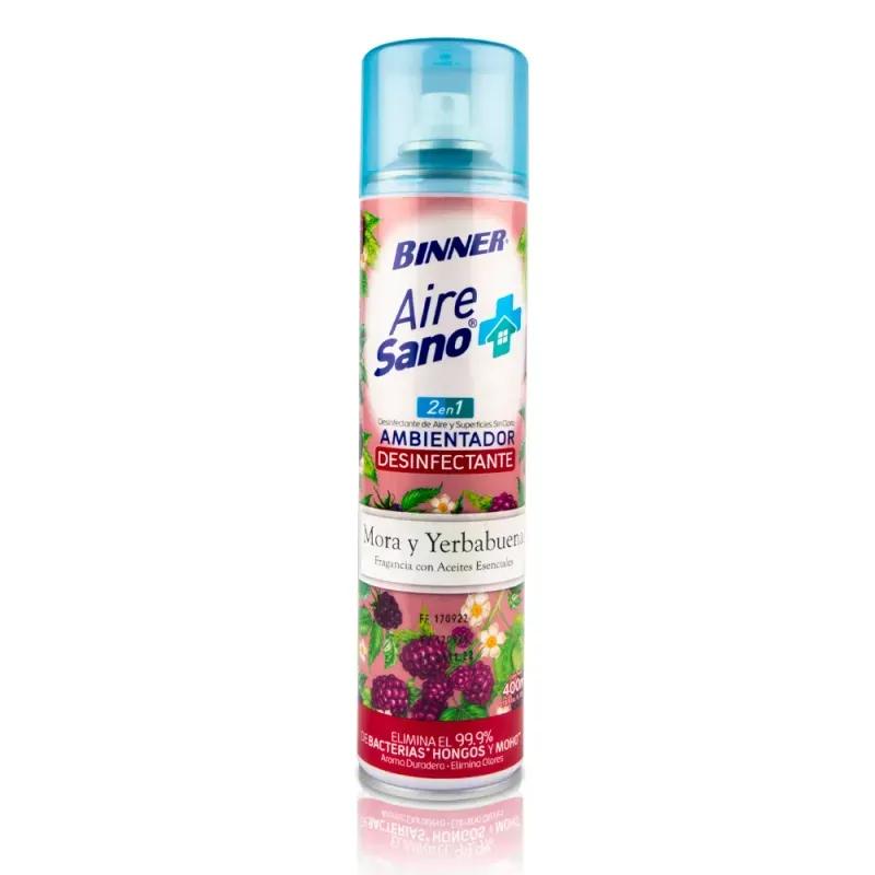 Ambientador Binner Mora Yerba Buena 400 Ml