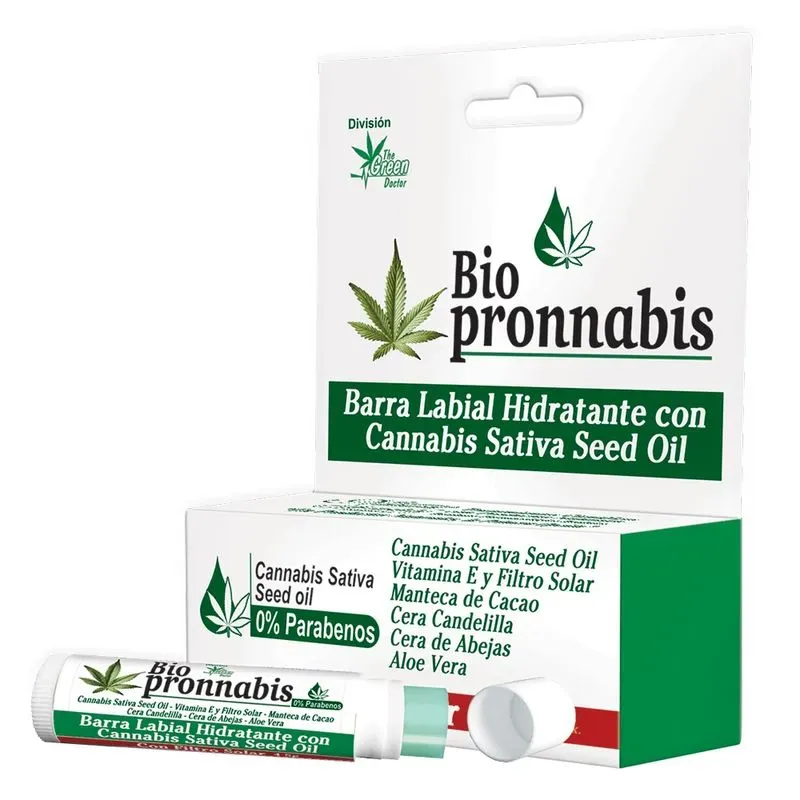 Labial Biopronnabis Cannabis Sativa Barra 5 Gr