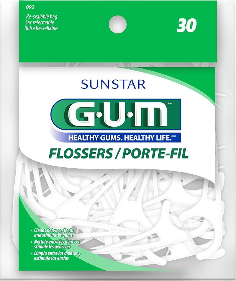 Hilo Dental Gum Flossers Paquete 30 Unidades