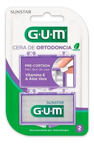 Cera Dental Orthowax Menta Vitamina E Aloe 2