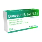 Duoval H 5/160/12.5 Mg Tabletas 30 Control