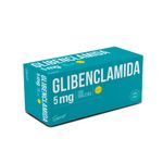 Glibenclamida 5 Mg Tabletas Antidiabético 100