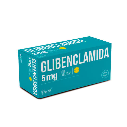 Glibenclamida 5 Mg Caja 100 Tabletas