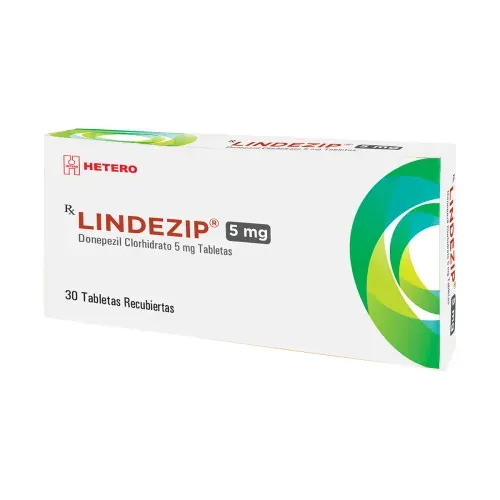 Lindezip 5 Mg Caja 30 Tabletas