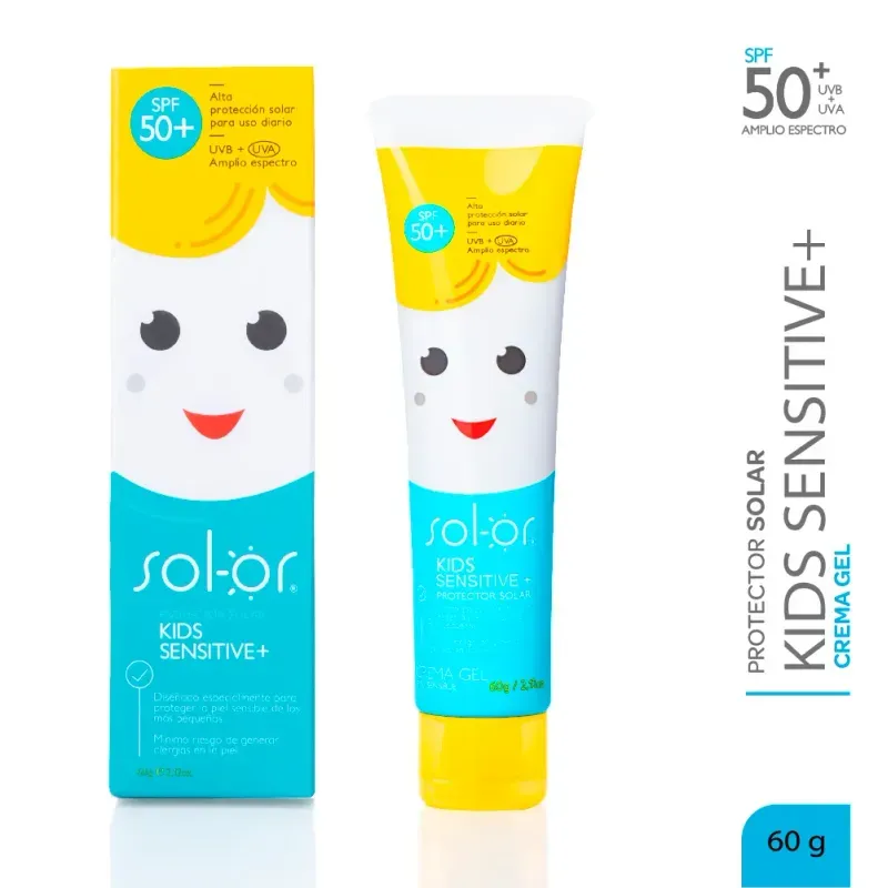 Bloqueador Solar Kids Sensitive SPF 50 60 Gr