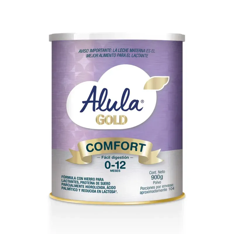 Fórmula Alula Gold Comfort Lata 900 Gr