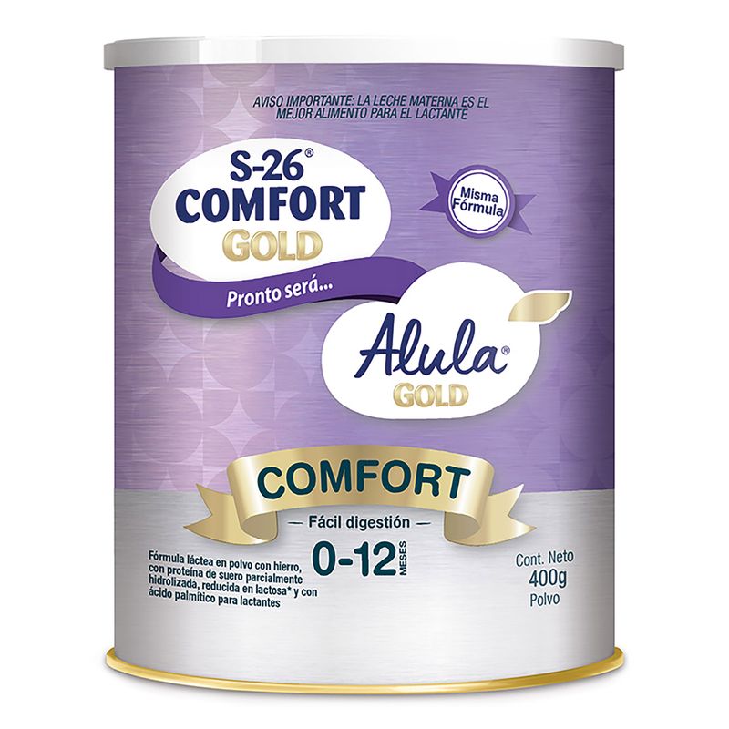 Fórmula Alula Gold Comfort Lata 400 Gr
