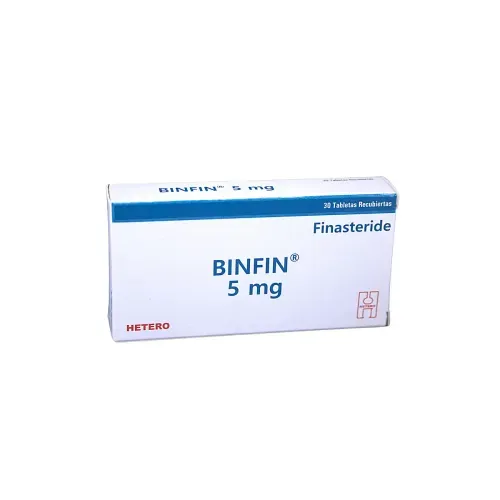 Binfin 5 Mg Caja 30 Tabletas