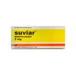 Suviar 5 Mg Tableta Masticable Caja 30 Und