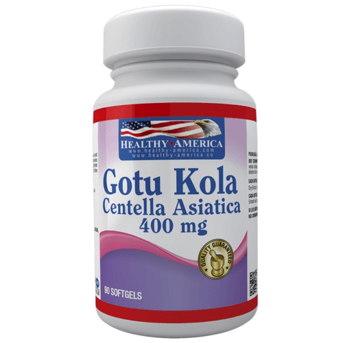 Centella Asiática (Gotu Kola) 400 Mg 60 Cápsulas