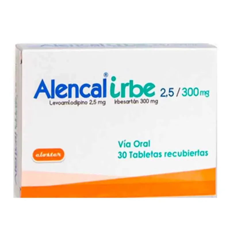 Alencal Irbe 2.5/300 Mg Tabletas 30 Control | Axalotiene