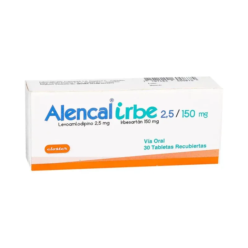 Alencal Irbe 2.5/150 Mg Tabletas 30 Control