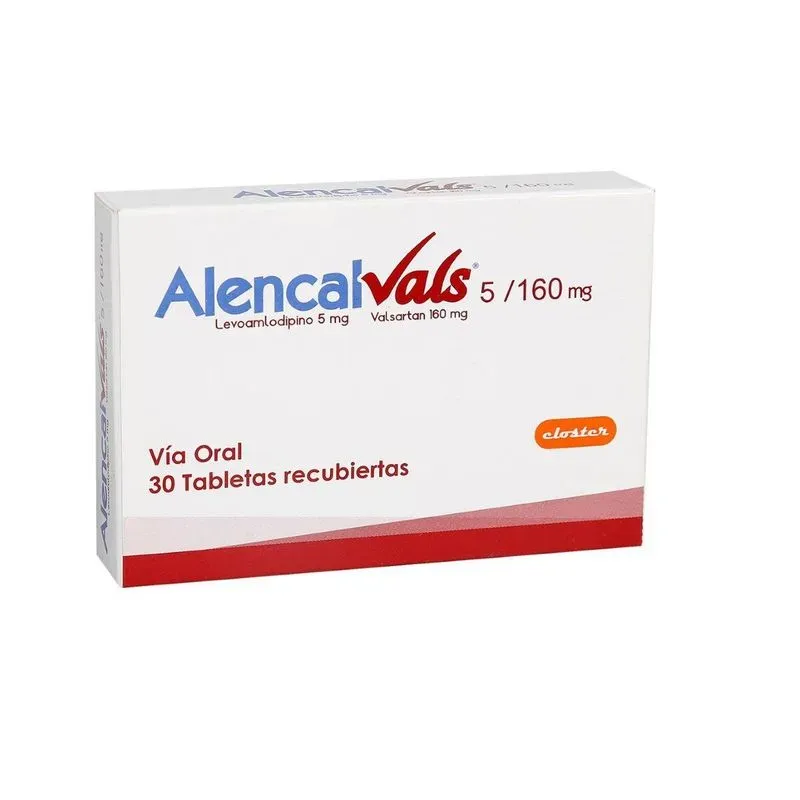 Alencal Vals 5/160 Mg Tabletas 30 Control | Axalotiene