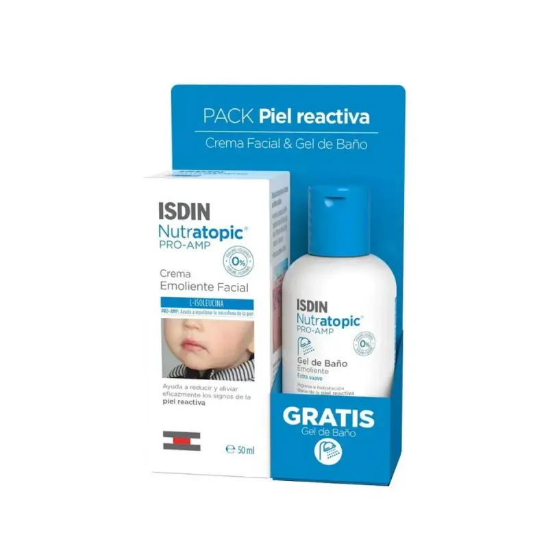 Isdin Nutratopic Piel Atópica Facial + Gel