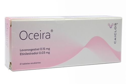 Oceira Levonorgestrel 0,15 Mg Etinilestradiol 0,03 Mg Caja X 21 Tabletas Profamilia