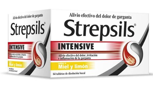 Strepsils Inten Miel Y Limón Flurbiprofeno 8.75Mg Caja X 64 Tabletas Health