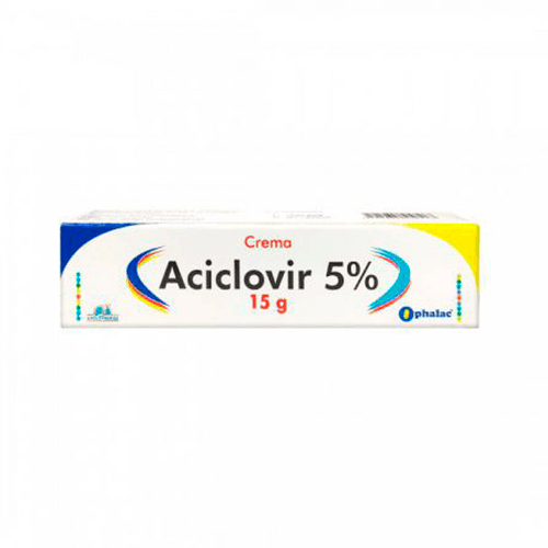 Aciclovir 5% Crema Tópica Tubo X 15 Gr Anglopharma