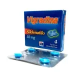Vigradina Sildenafil 50 Mg x 4 Tabletas