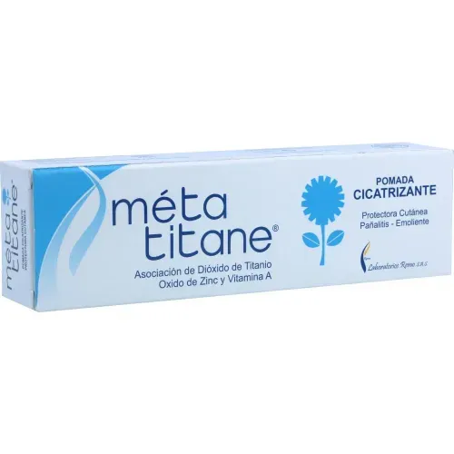 Metatitane Vitamina 0.15 Gr De Zinc 18.5 Gr Dioxido De Titanio 8 Gr Tubo X 40 Gr Pomada Remo