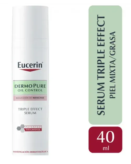 Sérum Facial Eucerin Dermo Pure Oil Control Triple Effect Frasco X 40 Ml