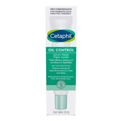 Sérum Facial Cetaphil Oil Control Triple Acción Tubo X 30Ml