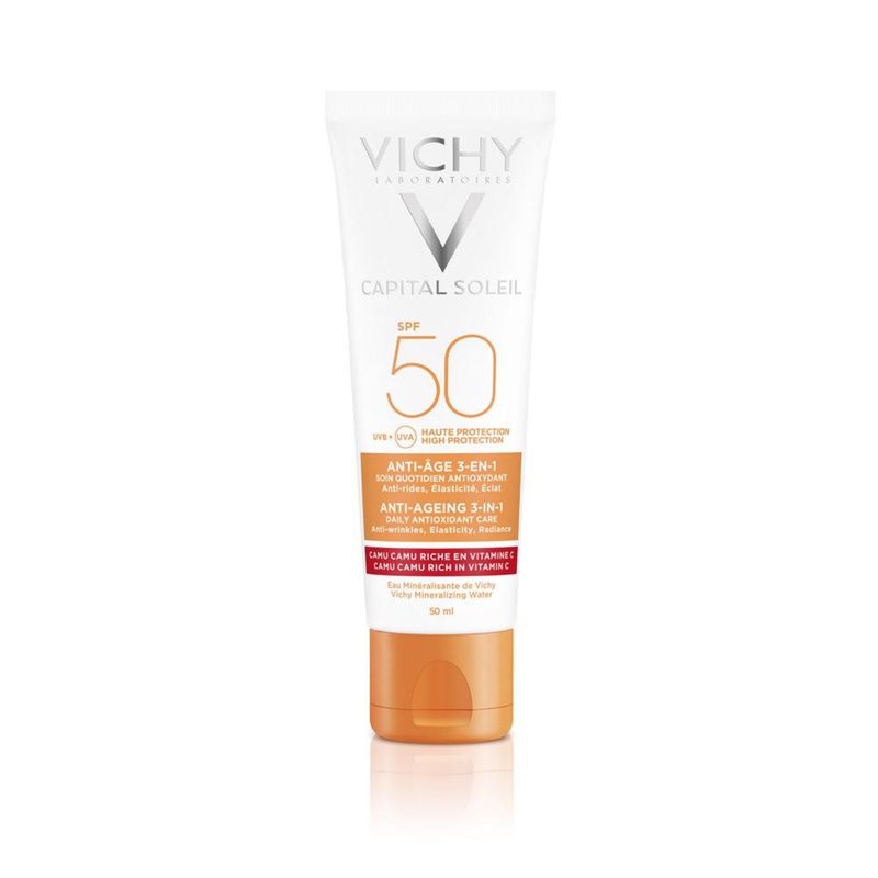 Protector Vichy Capital Soleil Antiedad 3en1 50