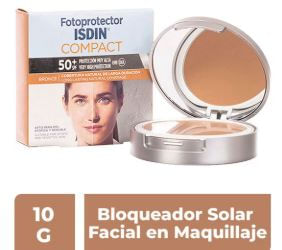 Fotoprotector Isdin Polvo Compacto Bronze 10g