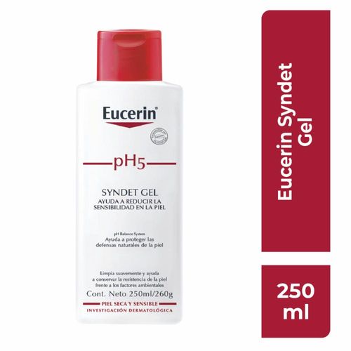 Loción Corporal Eucerin Ph5 Syndet Gel Para Peil Seca Y Sensible Frasco X 250 Ml