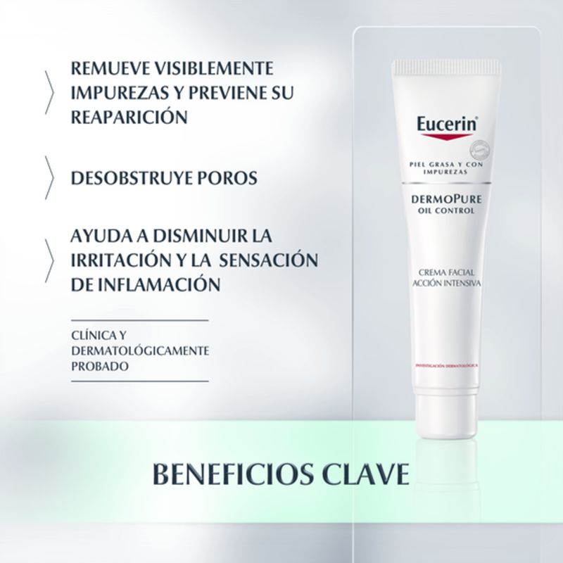 Crema Facial Eucerin Dermopure Noche 40ml