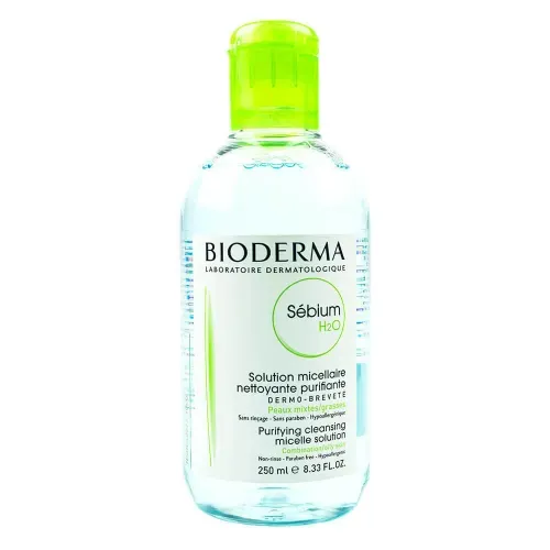 Agua Micelar Sebium Bioderma H2O Frasco X 250ml