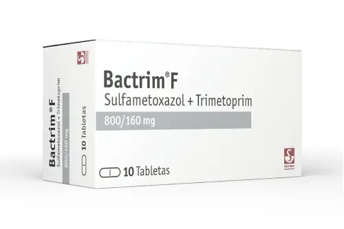 Antibiótico Bactrim Forte 800/160Mg Caja X 10 Comprimidos