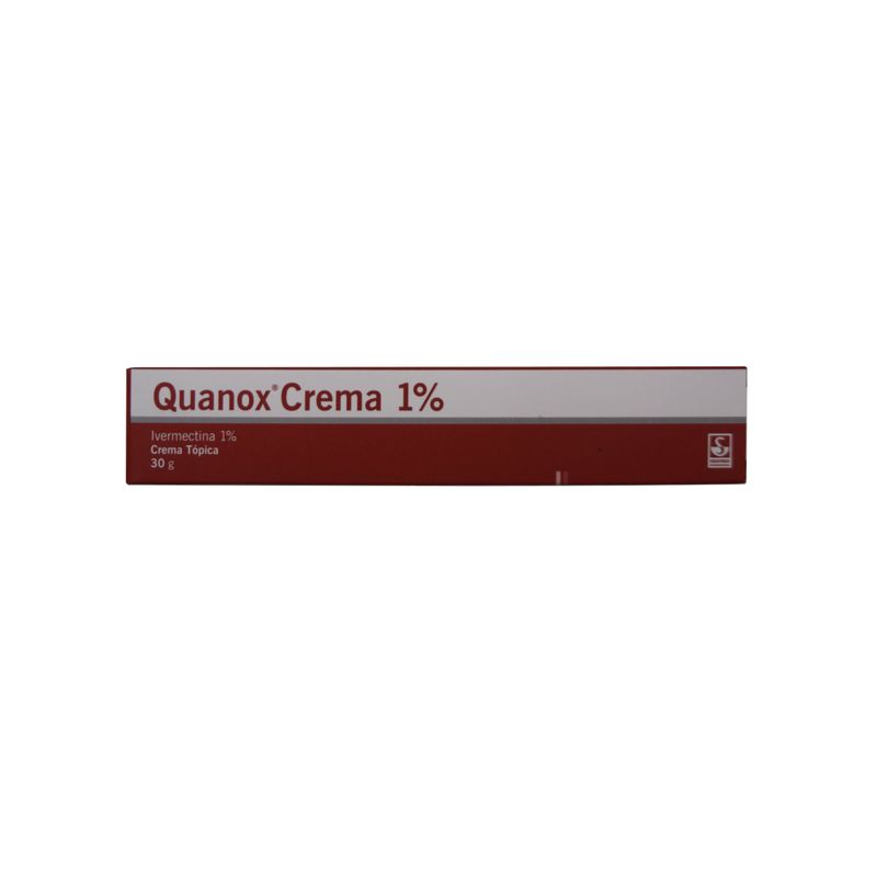 Quanox Ivermectina 1% Crema Tópica Tubo 30 Gr