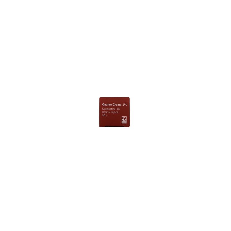 Quanox Ivermectina 1% Crema Tópica Tubo 30 Gr