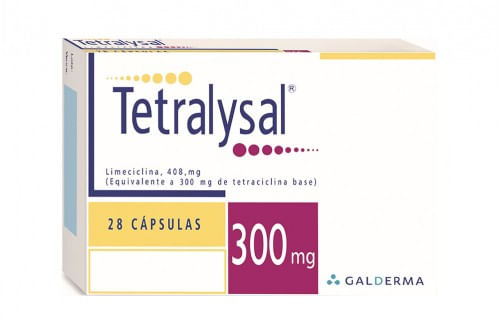 Tetralysal 300 Mg Cápsula Dura Caja X 28 Cápsulas Galderma