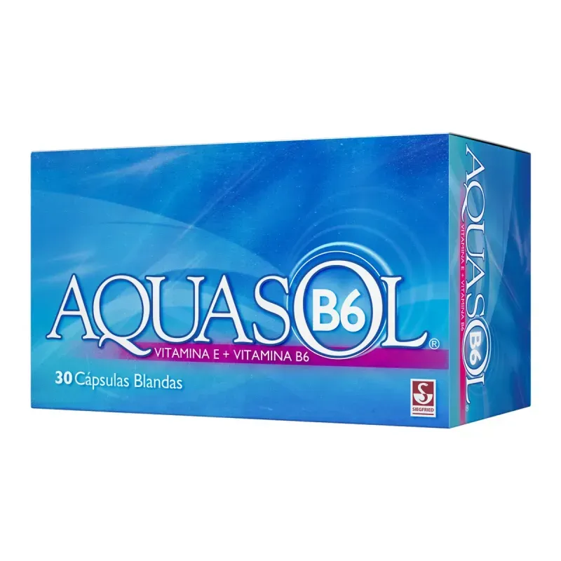 Aquasol B6 Suplemento Alimenticio x30 Cápsulas