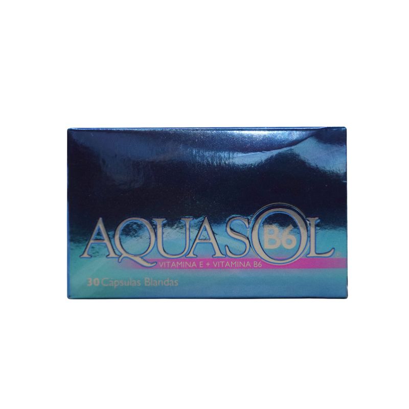 Aquasol B6 Suplemento Alimenticio x30 Cápsulas