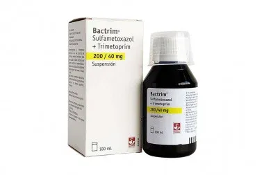 Bactrim suspensión 200/40 mg frasco 100 ml