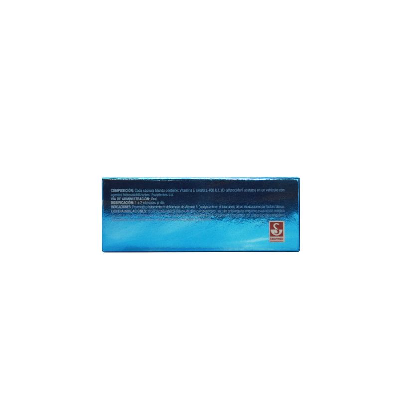 Aquasol E 400 UI 30 Cápsulas Vitamínicas