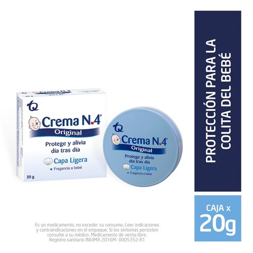 Crema No 4 Lata 20 Gr Tecnoquímicas