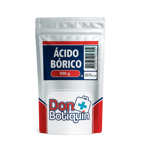 Ácido Bórico Polvo Don Botiqín Bolsa 500 g