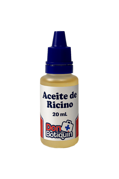 Aceite de Ricino Don Botiqín Frasco X 20 ml Paquete 12 Unidades