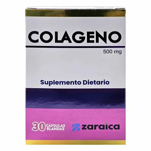Colageno 500 Mg Caja X 30 Cápsulas Zaraica