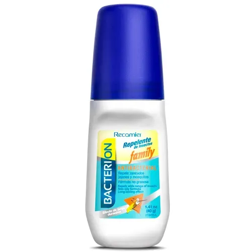 Repelente Bacterion Roll On Frasco X 40 Gr Recamier