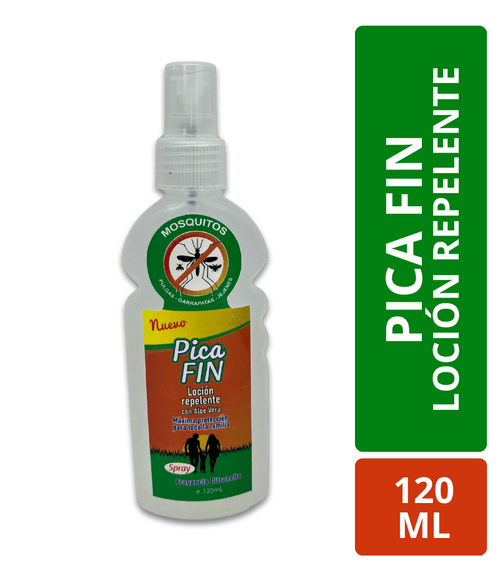 Repelente Picafin Spray Con Aloe Vera 120 Ml Spray