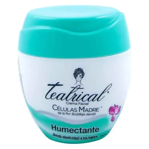 Crema Facial Teatrical Humectante Frasco X 100 Gr Genomma