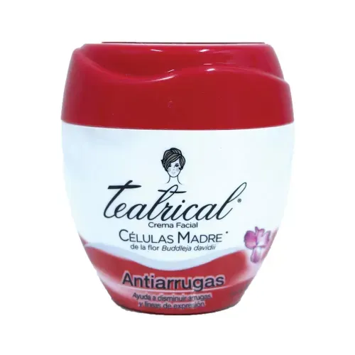 Crema Facial Teatrical Antiarrugas Frasco X 100 Ml Genomma