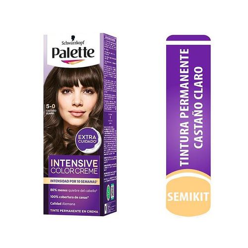 Tinte Palette Intensive Cc Castaño Claro Semikit 5-0 Henkel